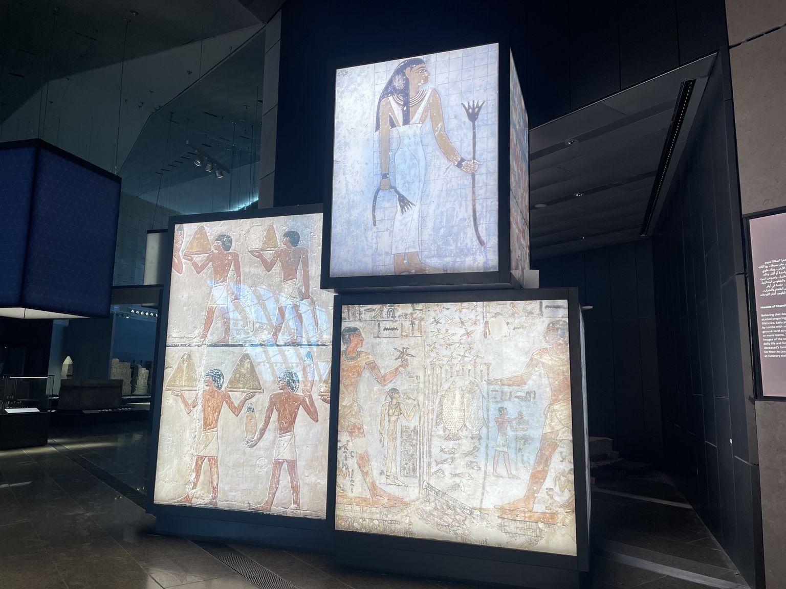 GEM Cairo museum galleries guided visit