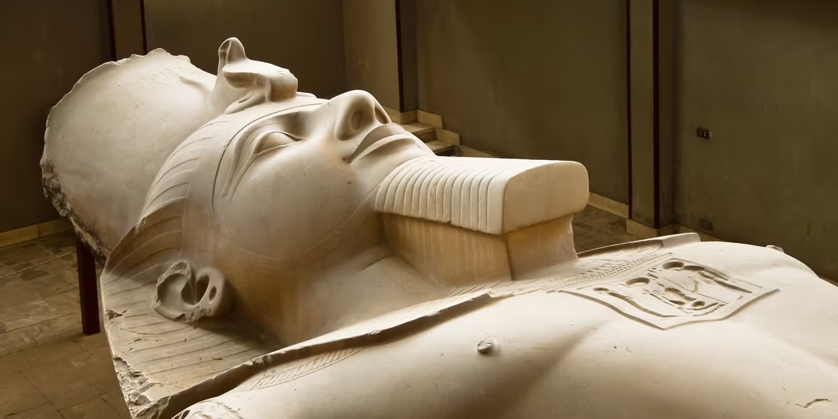 Colossus of Ramses II in Memphis
