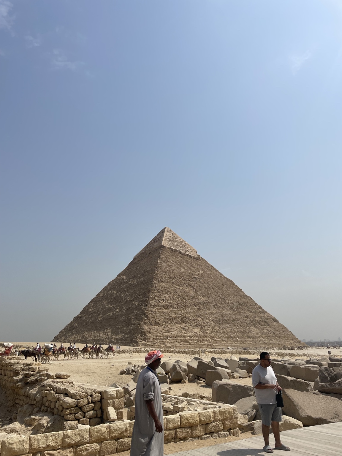 Giza Pyramids tour panoramic view of the Giza Plateau
