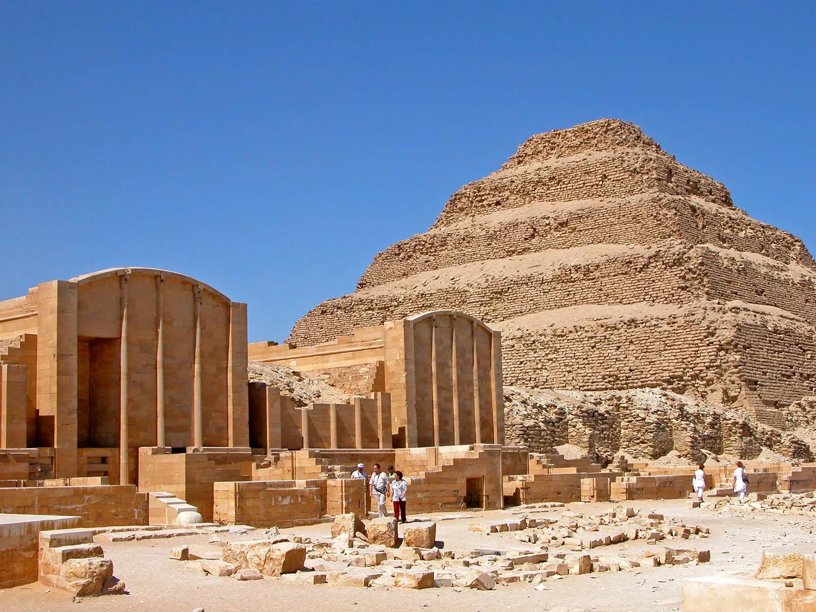 Step Pyramid of Djoser at Saqqara