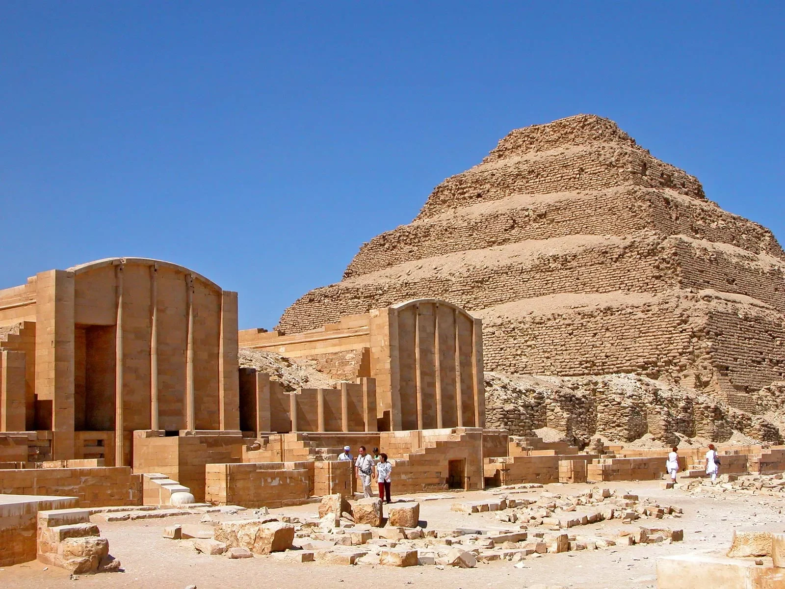 Step Pyramid of Djoser at Saqqara private tour